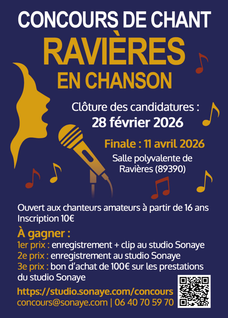 Concours de chant - Ravières en chanson